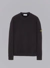 Stretch Cotton Fleece Black