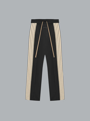 Pintuck And Stripe Black