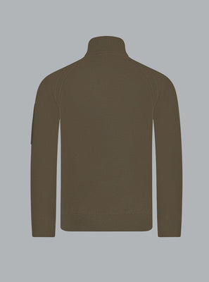 Extrafine Merino Wool Army Green