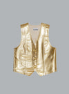 Foil Denim Gold