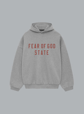 Core Fleece Logo Grey