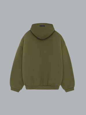 Core Fleece Logo Army Green