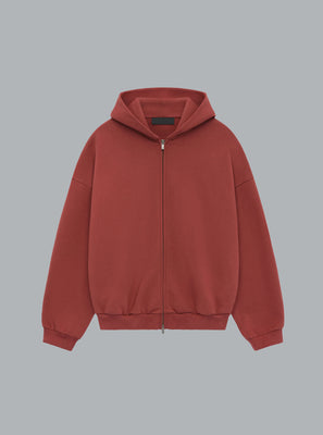 Heavy Fleece Logo Red