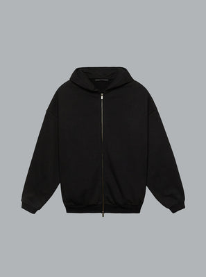 Heavy Fleece Logo Black