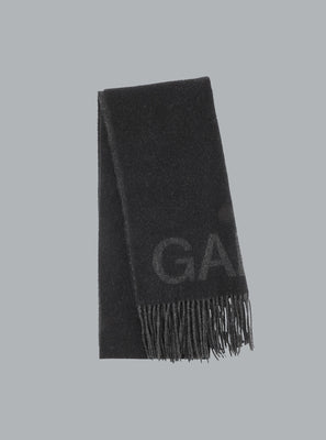 Fringed Wool Black