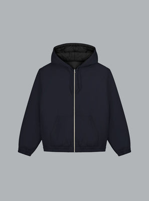 Reversible Hooded Navy