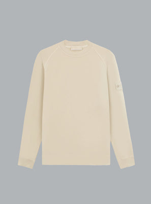 Garment Dyed Cotton Ghost Light Beige