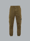 Stretch Broken Twill Cotton Brown