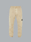 Stretch Broken Twill Cotton Light Beige