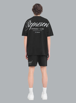 Owners Club Script Black