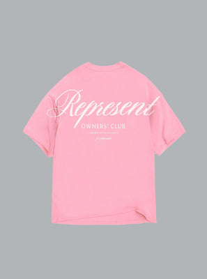 Owners Club Script Pink