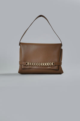 Chain Pouch Light Brown