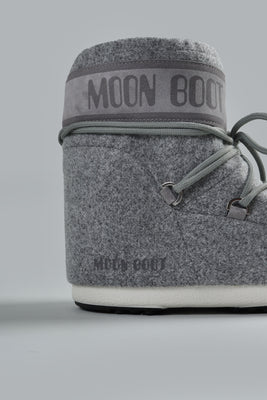 Icon Low Felt Grey