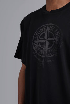 'Reflective One' Print Black