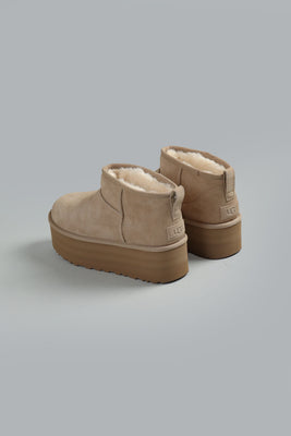 Classic Ultra Mini Platform Light Beige