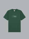 Script Logo Dark Green