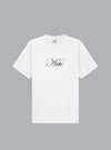 Script Logo White