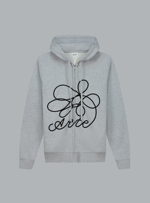 Flower Logo Light Grey