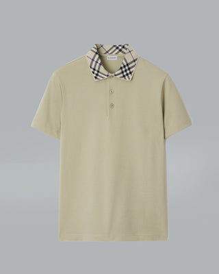 Short Sleeve Polo Shirt Light Beige