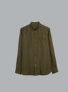 Cashmere Mix Leisure Army Green