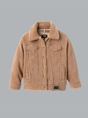 Frankie Sherpa Dark Beige