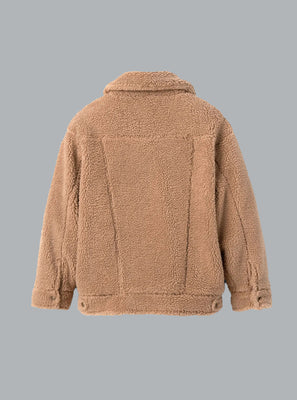 Frankie Sherpa Dark Beige