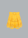 Pop Embroidered Yellow