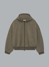 Hooded Bomber Army Green